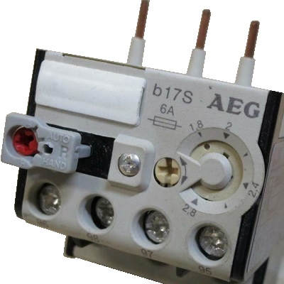 AEG b17S 6A Overload Relay