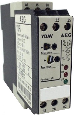 AEG YDAV Time Delay Relay
